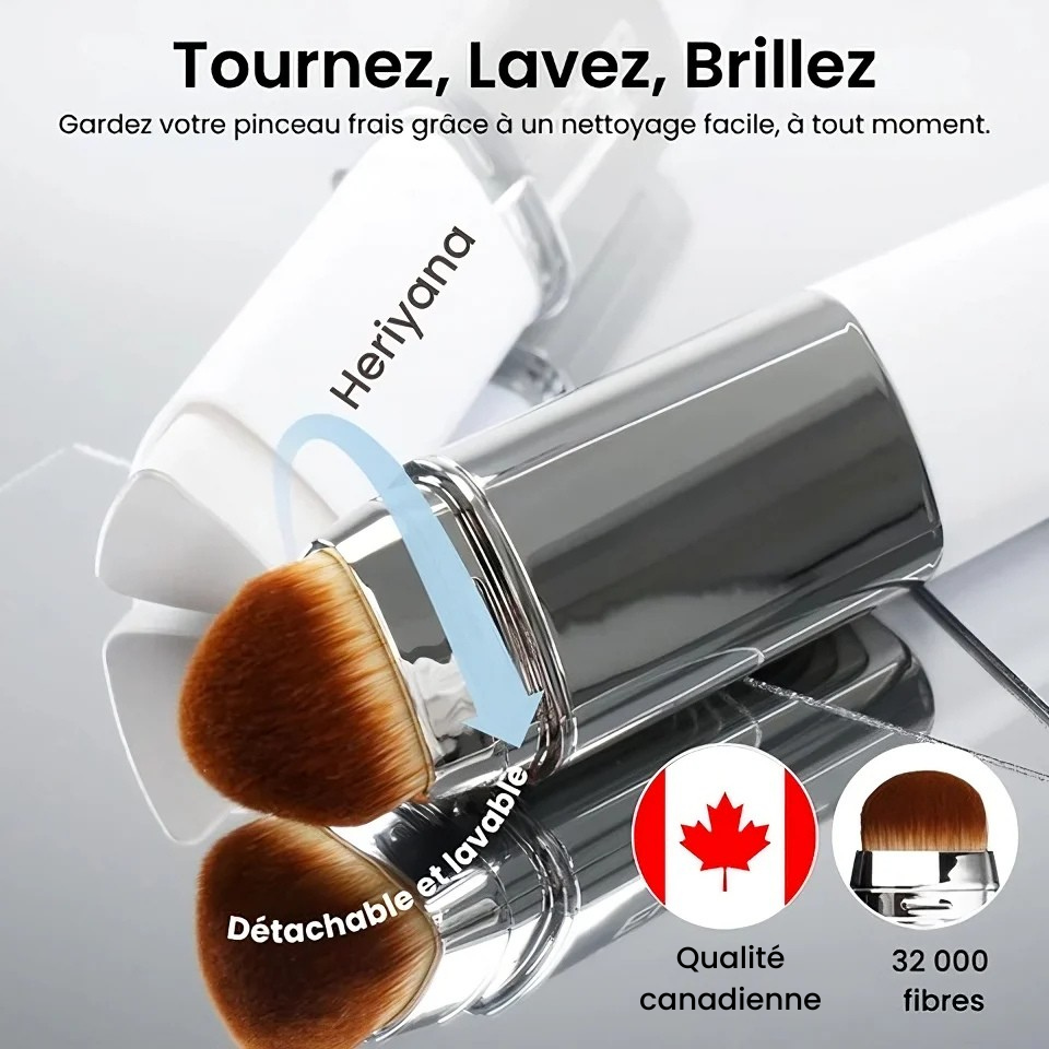 Fond de Teint Biomimétique 2-en-1 (Pinceau Intégré)