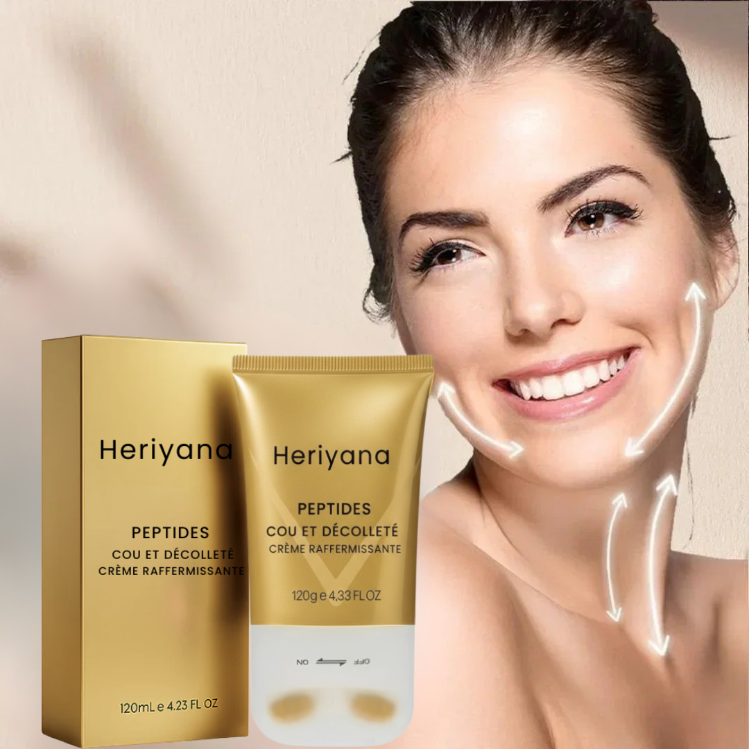 Heriyana™ Crème Sculptante avec Massage Intégré (Cou et Décolleté) (-70%)